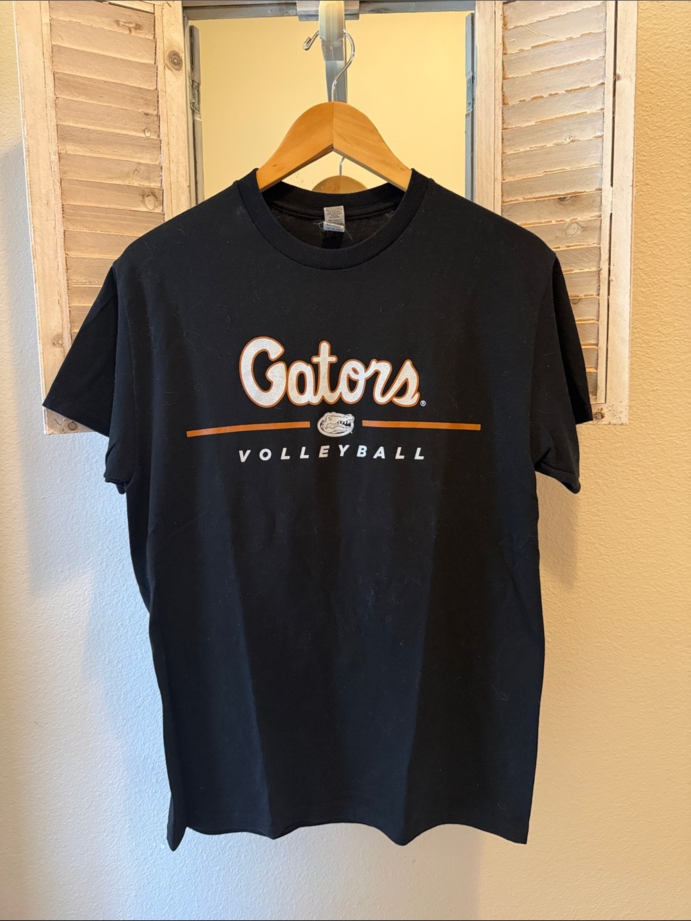 Gators Volleyball Black Graphic T-Shirt